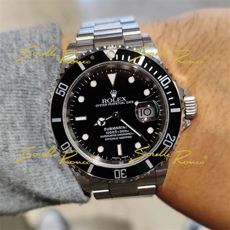 rolex submariner sorelle ronco|sorelle ronco rolex.